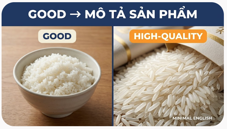Paraphrase “GOOD” sao cho tự nhiên?